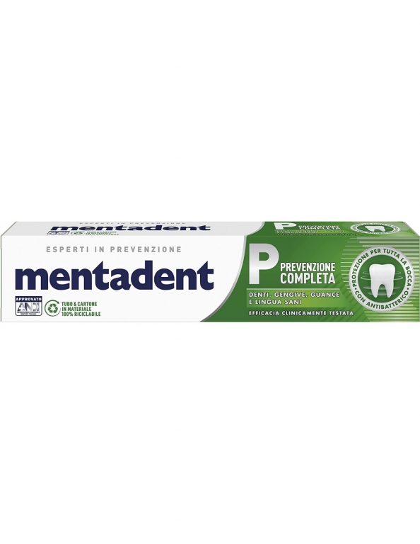 toothpaste mentadent p new ml.75